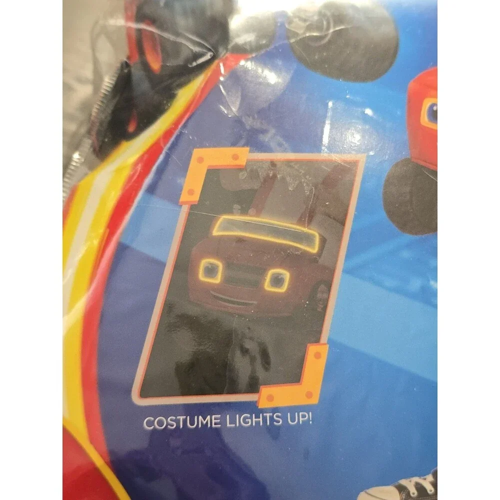 Blaze And the Monster Machine truck costume Halloween CAR Light Up Toddler OS